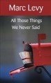 All those things we never said  Cover Image