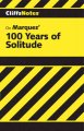 100 years of solitude notes  Cover Image